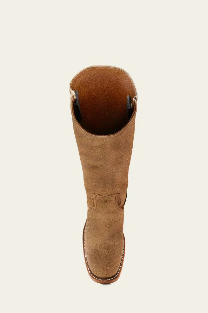 Women's Knee-High Slim-Fit Block-Heel Leather-Look Riding Boots