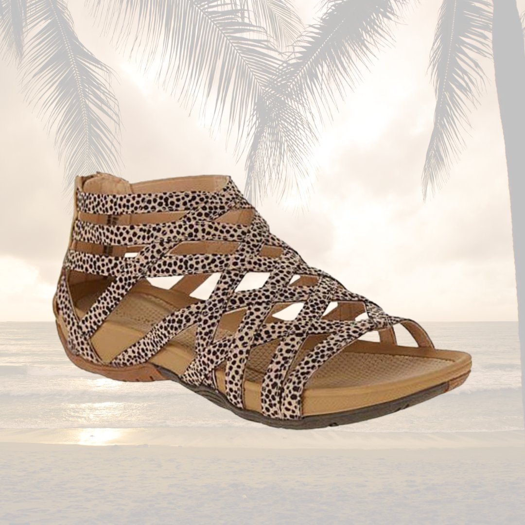 Women's Orthopedic Arch-Support Gladiator Flat Sandals