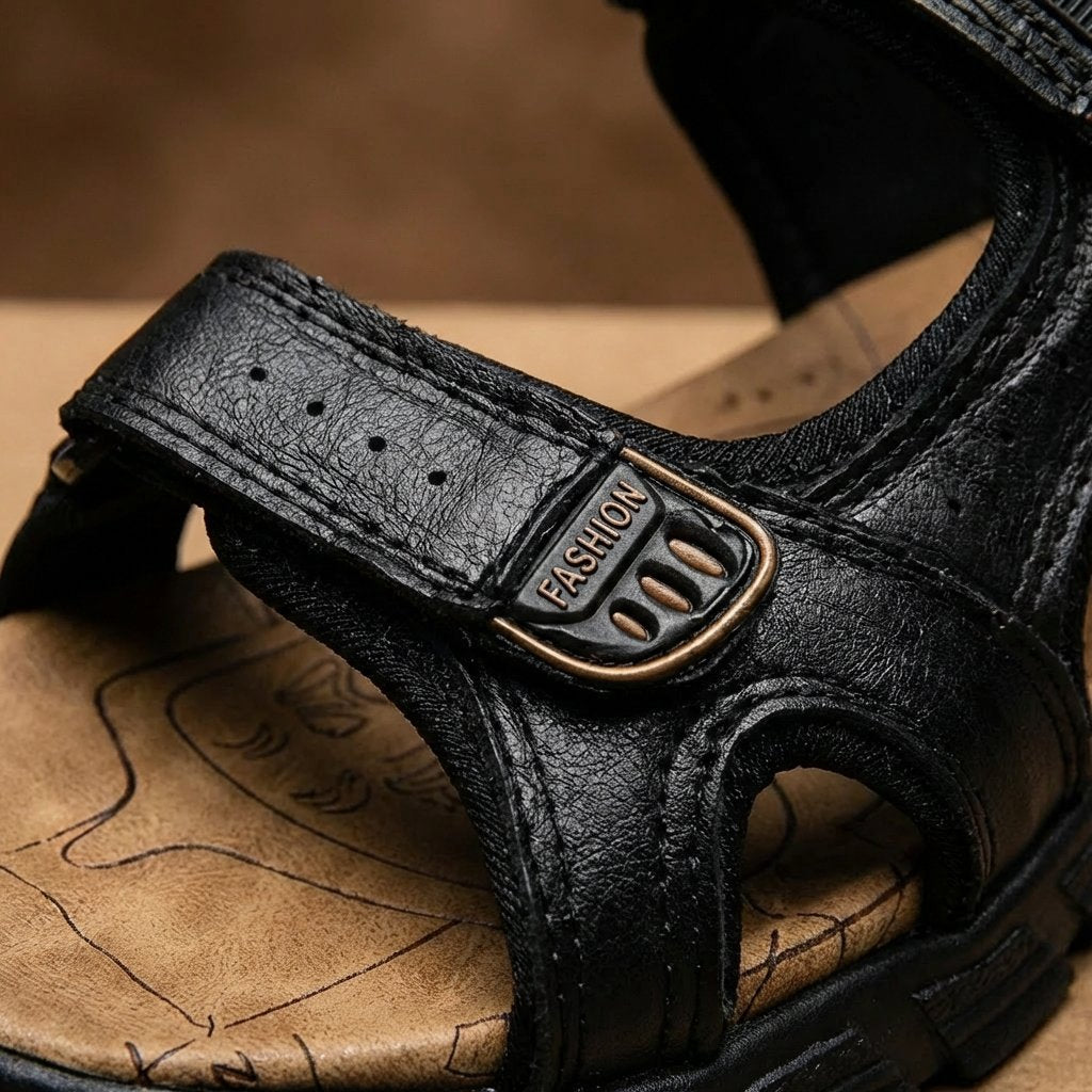 Men's Adjustable Velcro Strap Outdoor Trekking Sandals