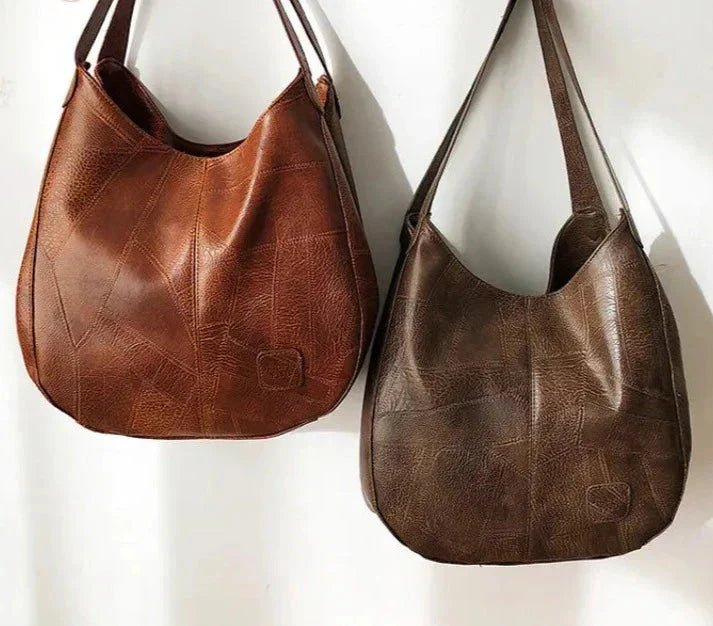 Women's Vintage Soft Leather Hobo Shoulder Bag